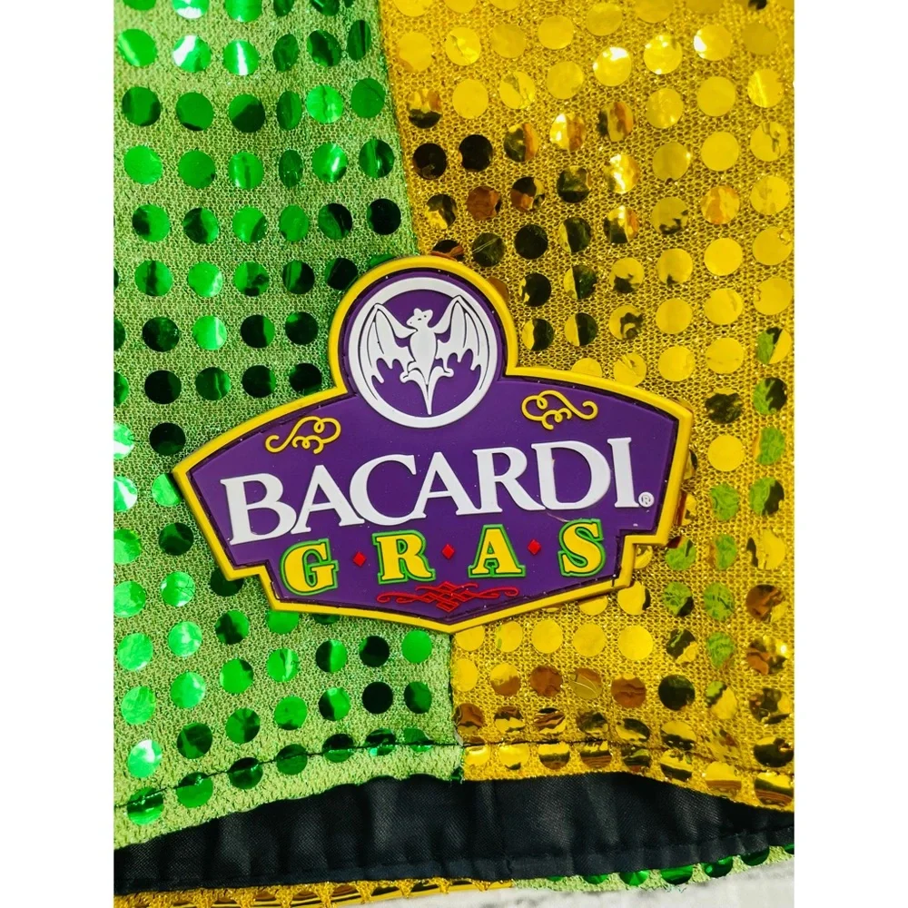 Rare Bacardi Mardi Gras Jester Hat